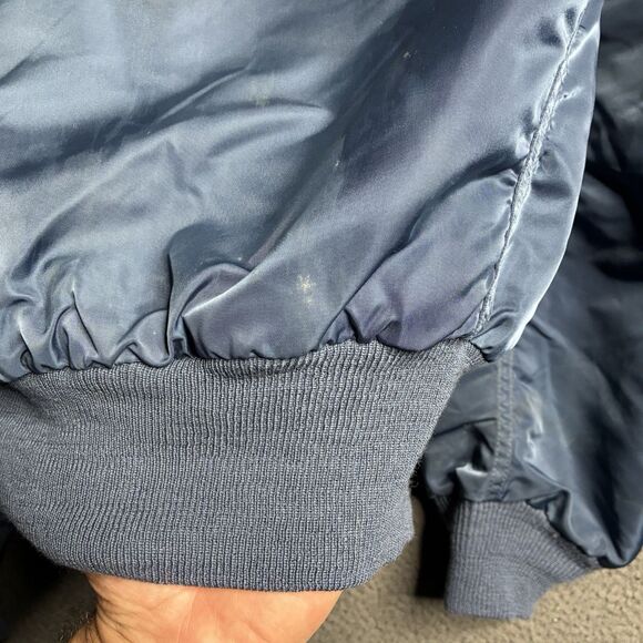 Vintage Alpha Industries B-15C Flying Bomber Jacket Mens Small USAF Military - Picture 12 of 16